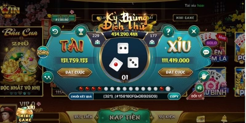 Danh sách các công thức tài xỉu phổ biến nhất tại cổng game